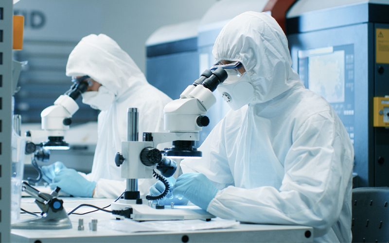 Laboratory aseptic operation