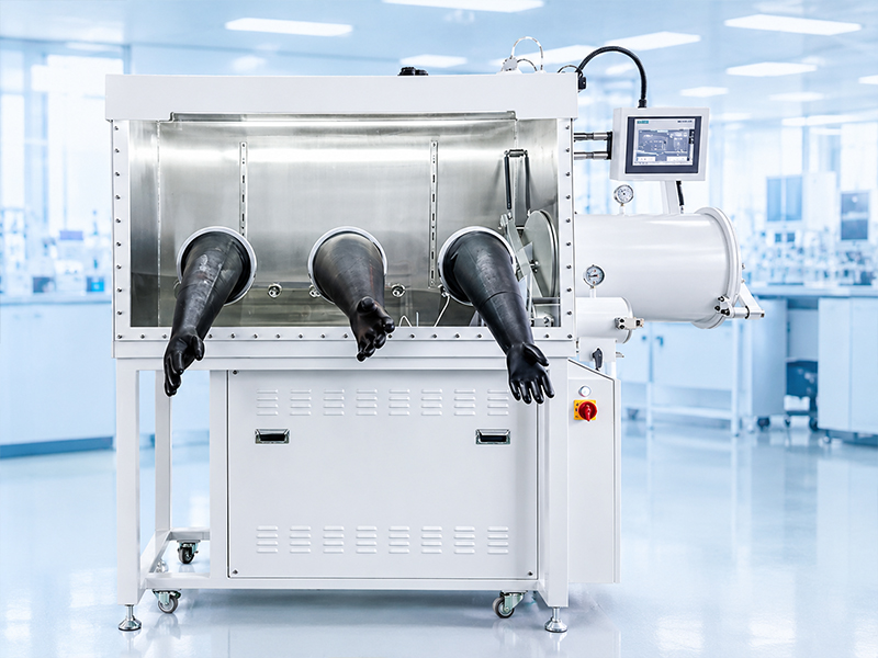 Welso Purification Glove Box with Dual Antechambers Welso Purification Glove Box with Dual Antechambers